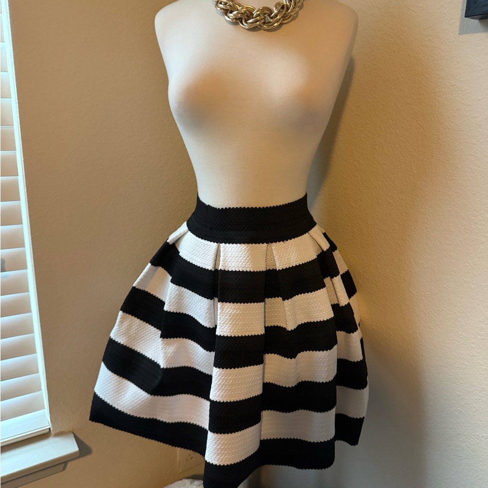 Express skirt striped